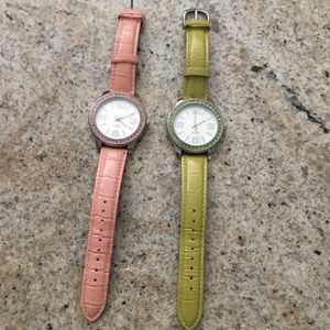 Pre owned like new (2) quartz watches